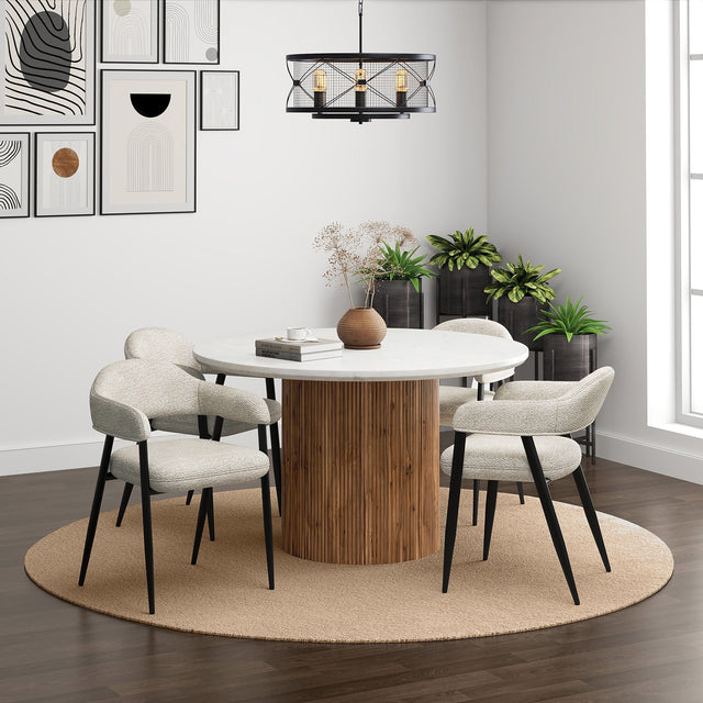 Dining furniture at Canvas + Loft